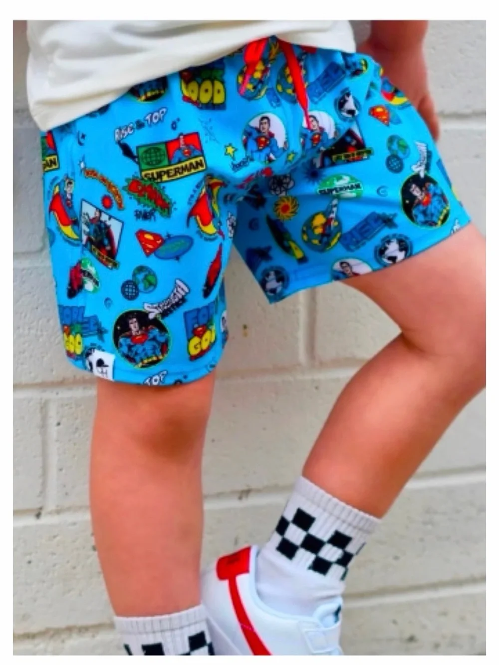 George Hats Retro Superman hybrid shorts 10- 12Y